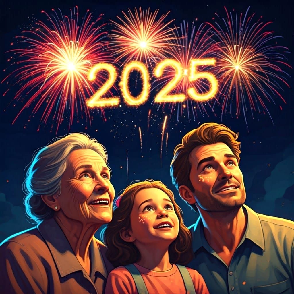 3 Generations - 1 shared moment of Wonder, Hope and Joy