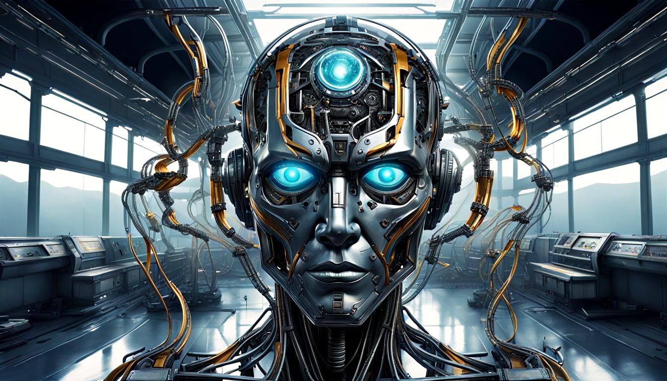 Super-Machine Deity: Trending Art in Manga Style