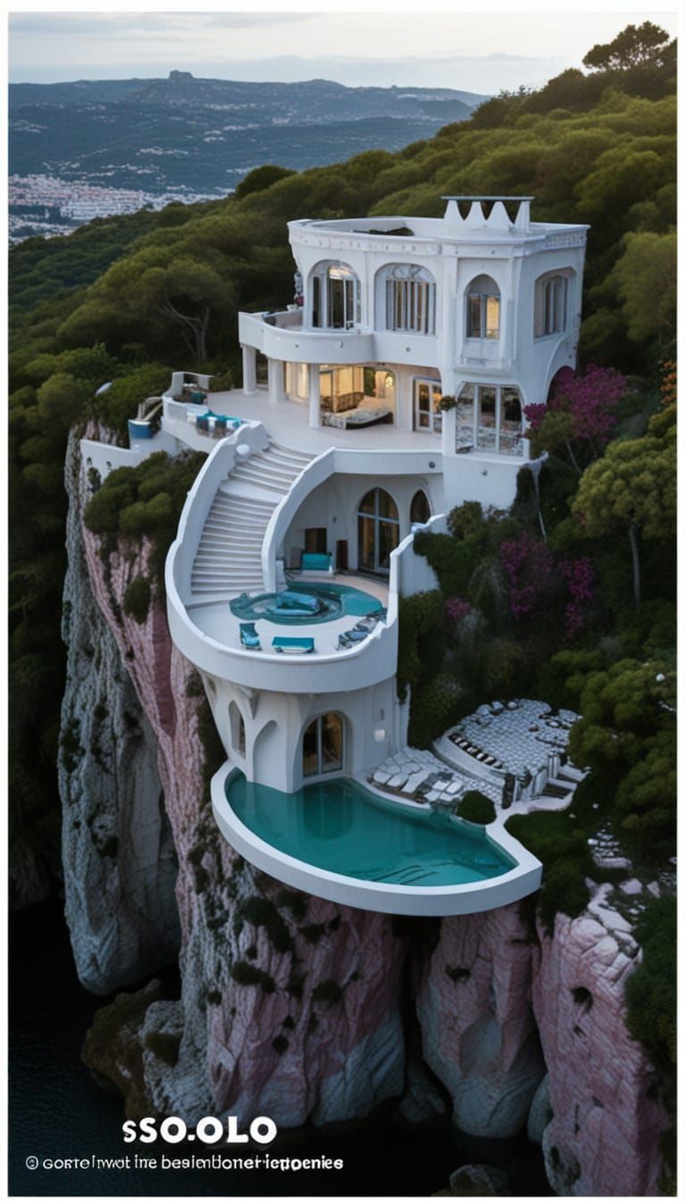 Ancient Elven Chateau Radiates Vibrant Energy