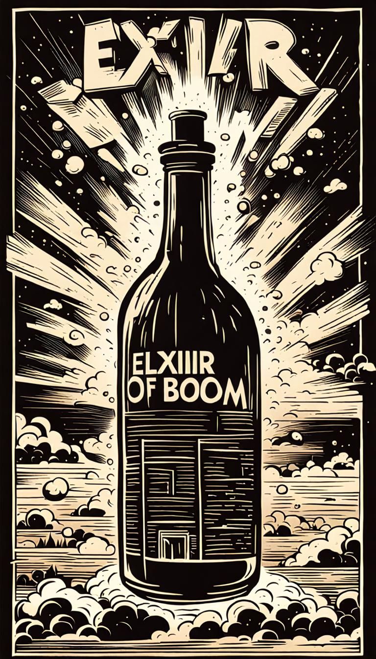 Elixir of Boom: Atomic Explosion in a Bottle