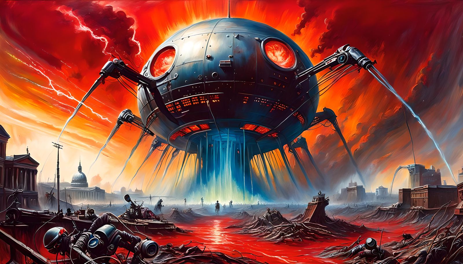 War of the Worlds: Grotesque Cyborgs in Cosmic Horror