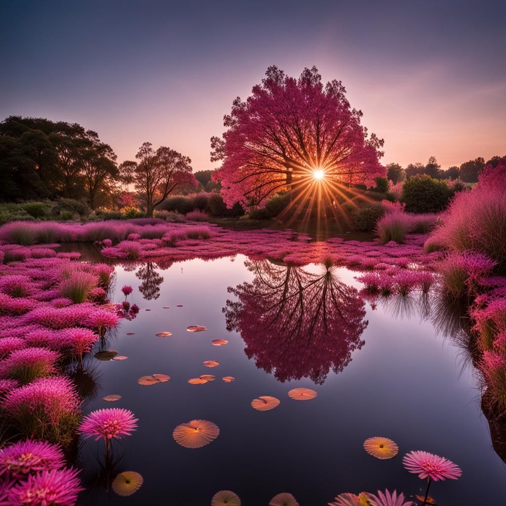 Dew-Kissed Plants: Ethereal Creations in Close-Up