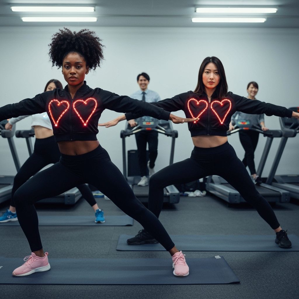 Black and Japanese Women Practice Yoga in Corporate Setting