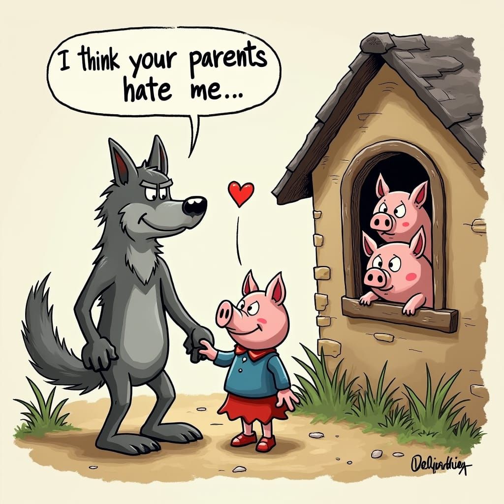 Big Bad Wolf's Awkward Family Introduction