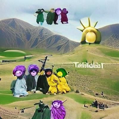 Teletubbies Taliban Edition: A Surprising Mashup