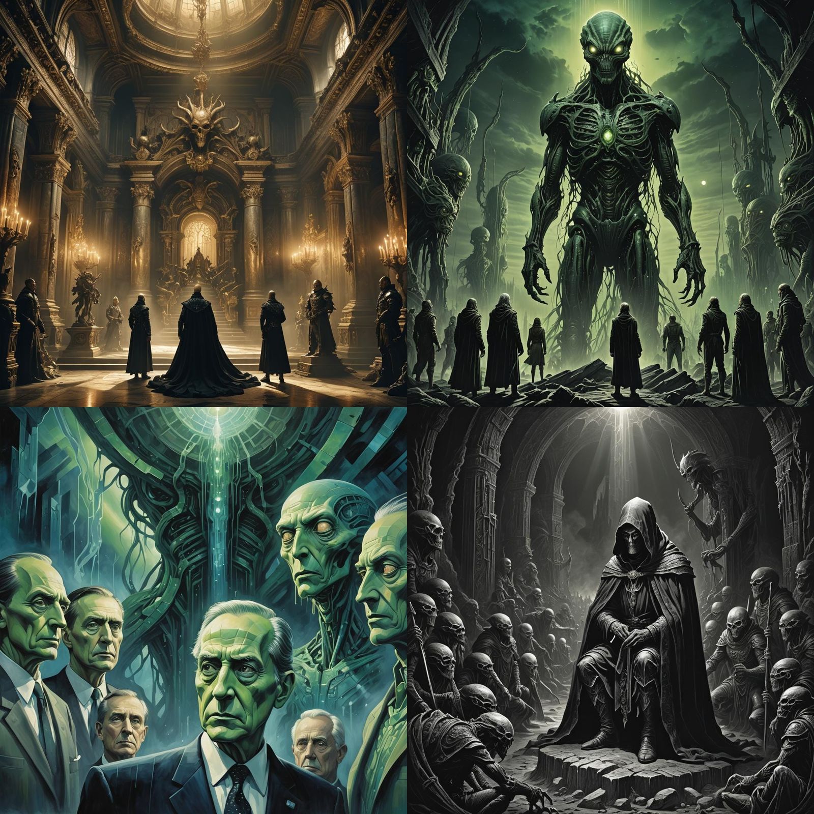 World Leaders Meet Their Alien Creator