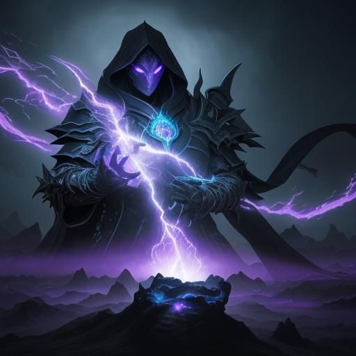 Archfiend Elemental of the Void in Onyx Armor