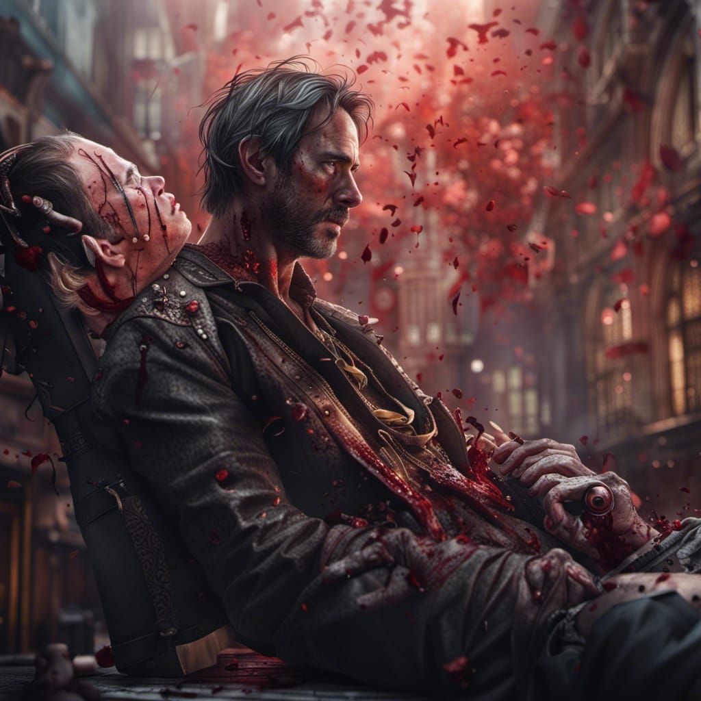 Man Relaxing: Pain, Blood, and Purity