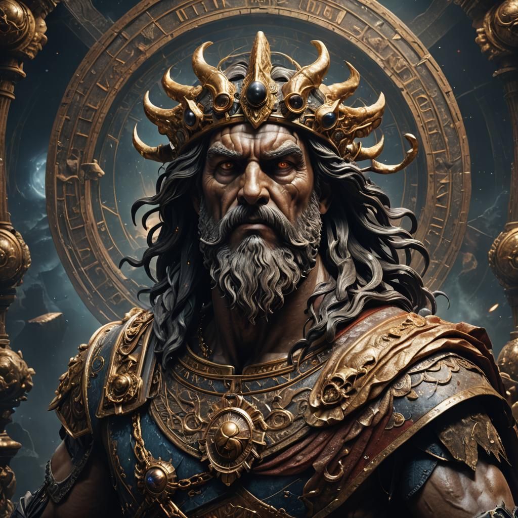 Pluto: Roman God of the Underworld in Detailed Art