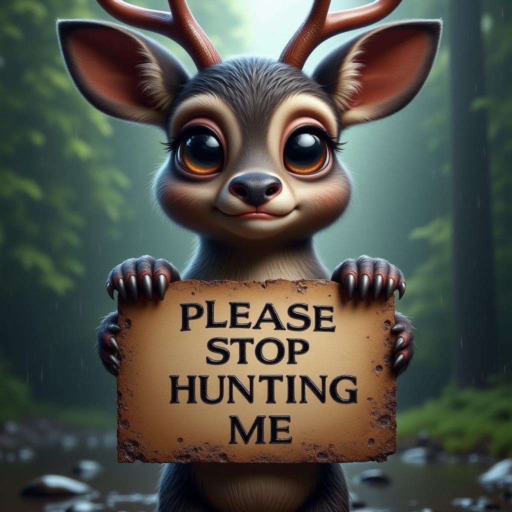 PLEASE STOP HUNTING ME...