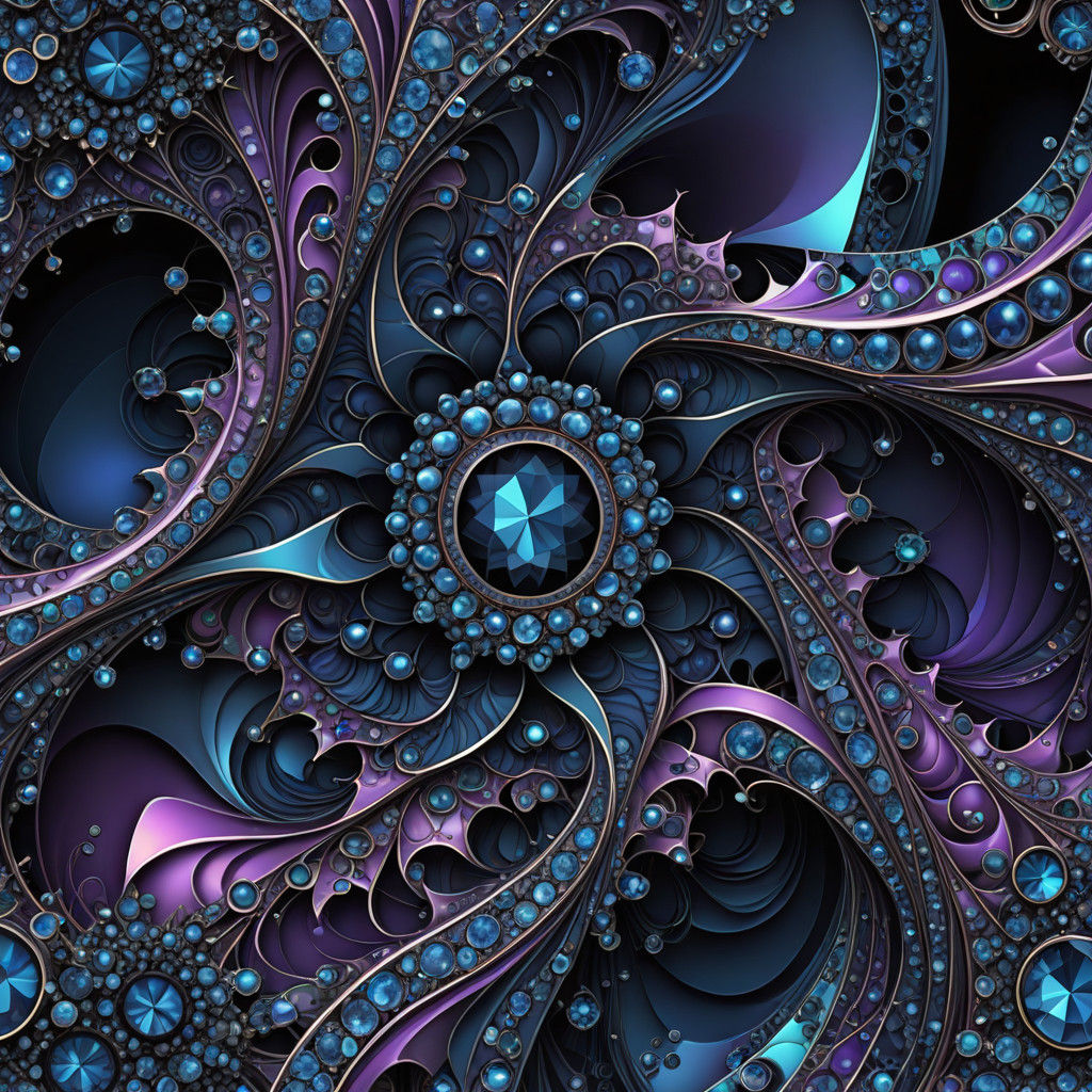 Fractured Sapphire Odyssey