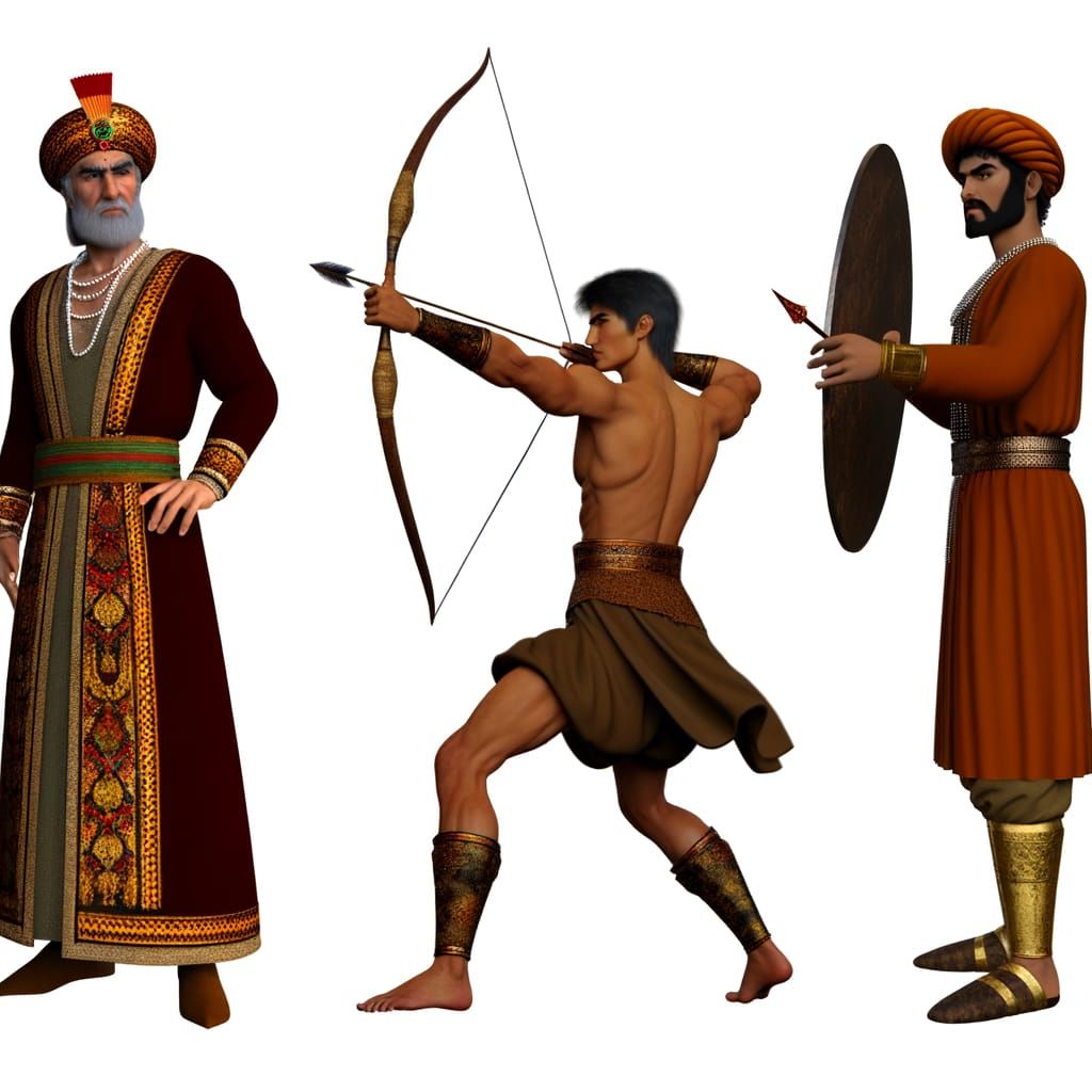 Three Great Figures of Ancient Persia