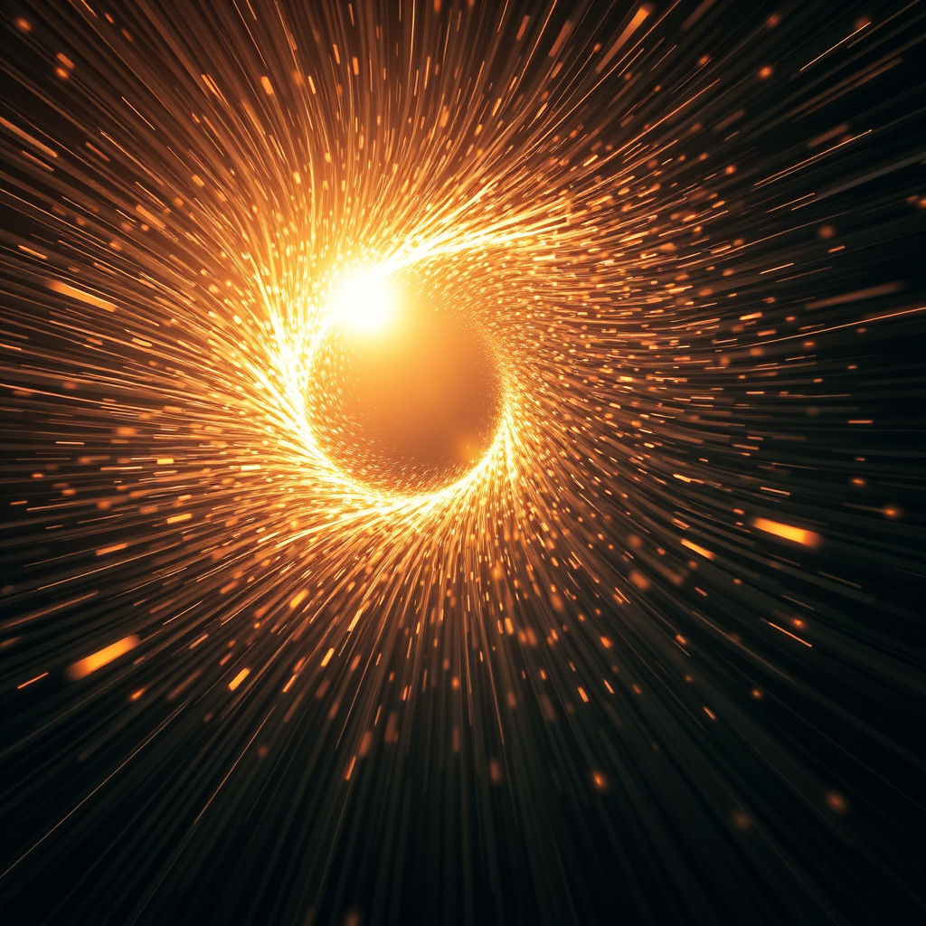 Speed of Light: A Mesmerizing Vortex of Radiance