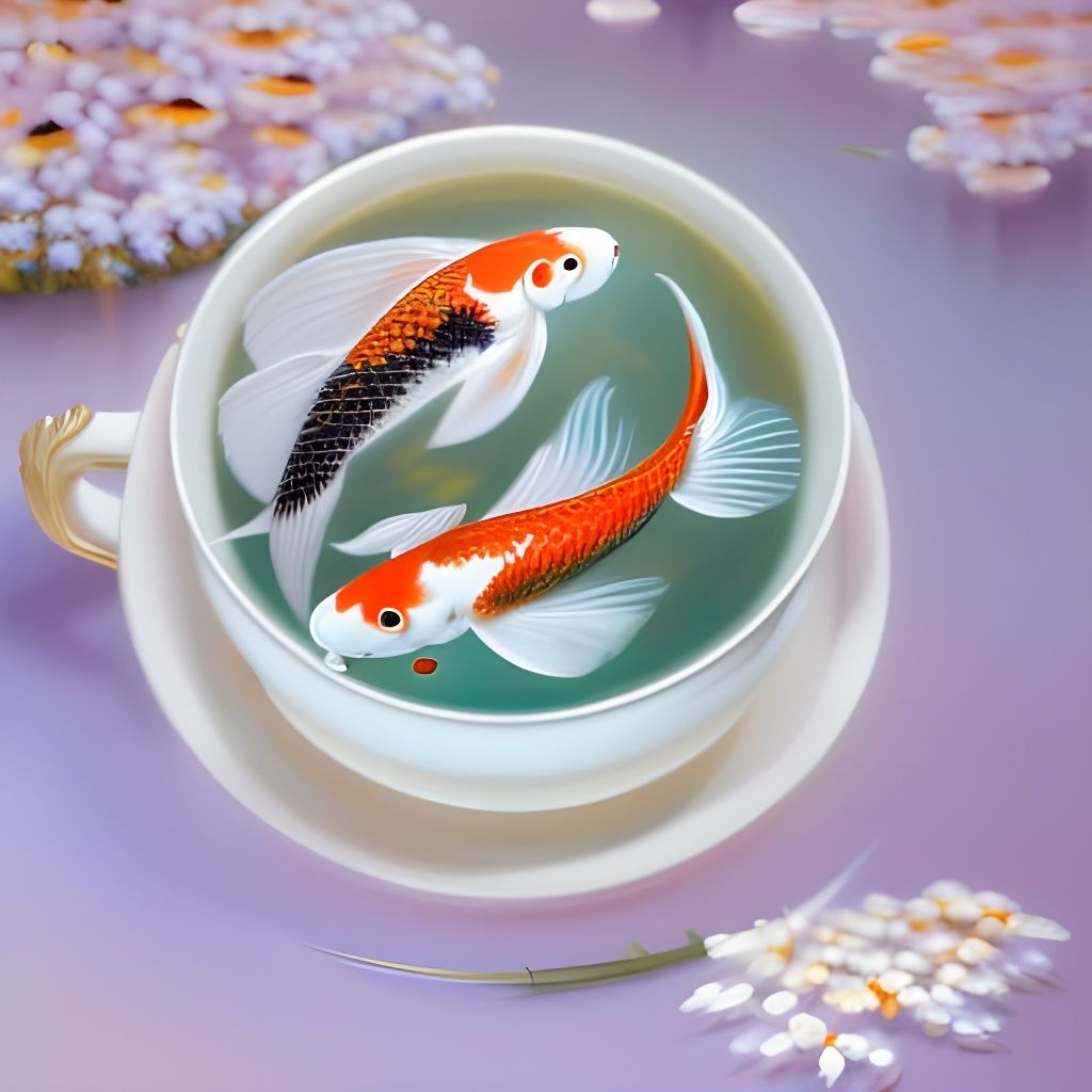 Do you want a cup of koi?