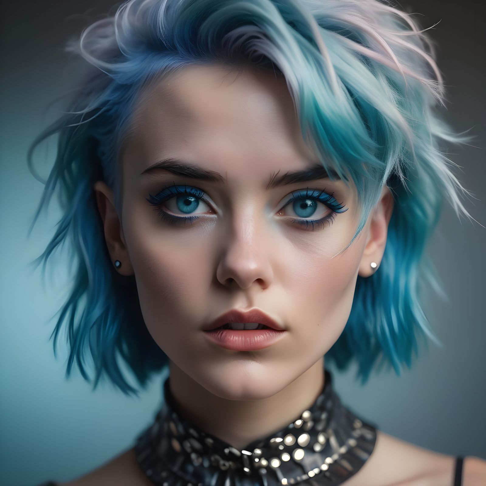 High-Fashion Portrait of a British Movie Star