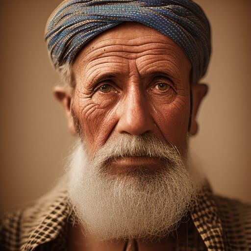 Vintage Portrait of Pettorano sul Gizio People