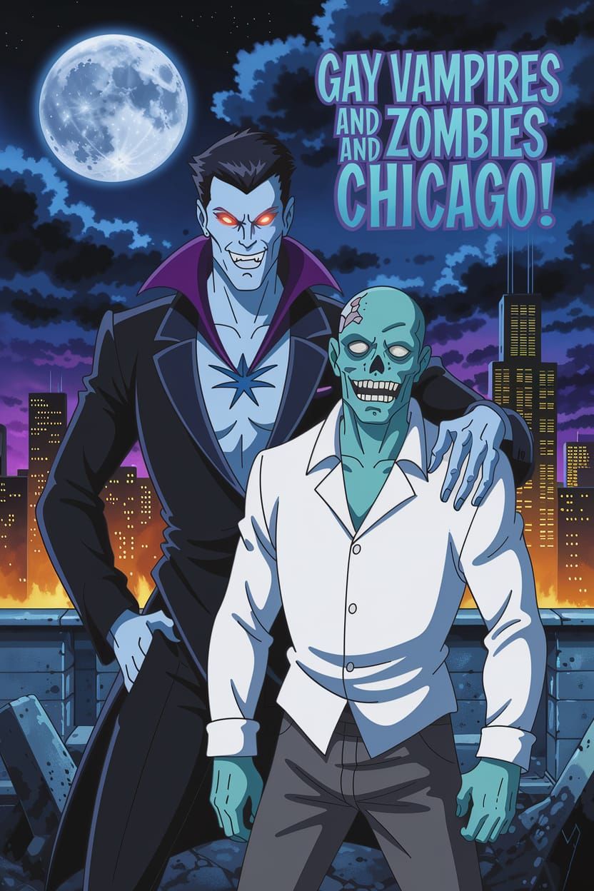 Anime Gay Vampires and Zombies Conquer Chicago