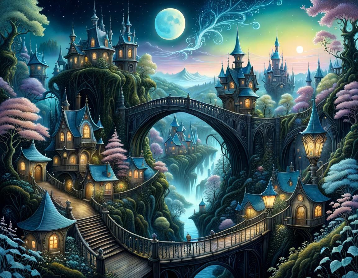 Fantasy Landscape: Highlands of Sadori