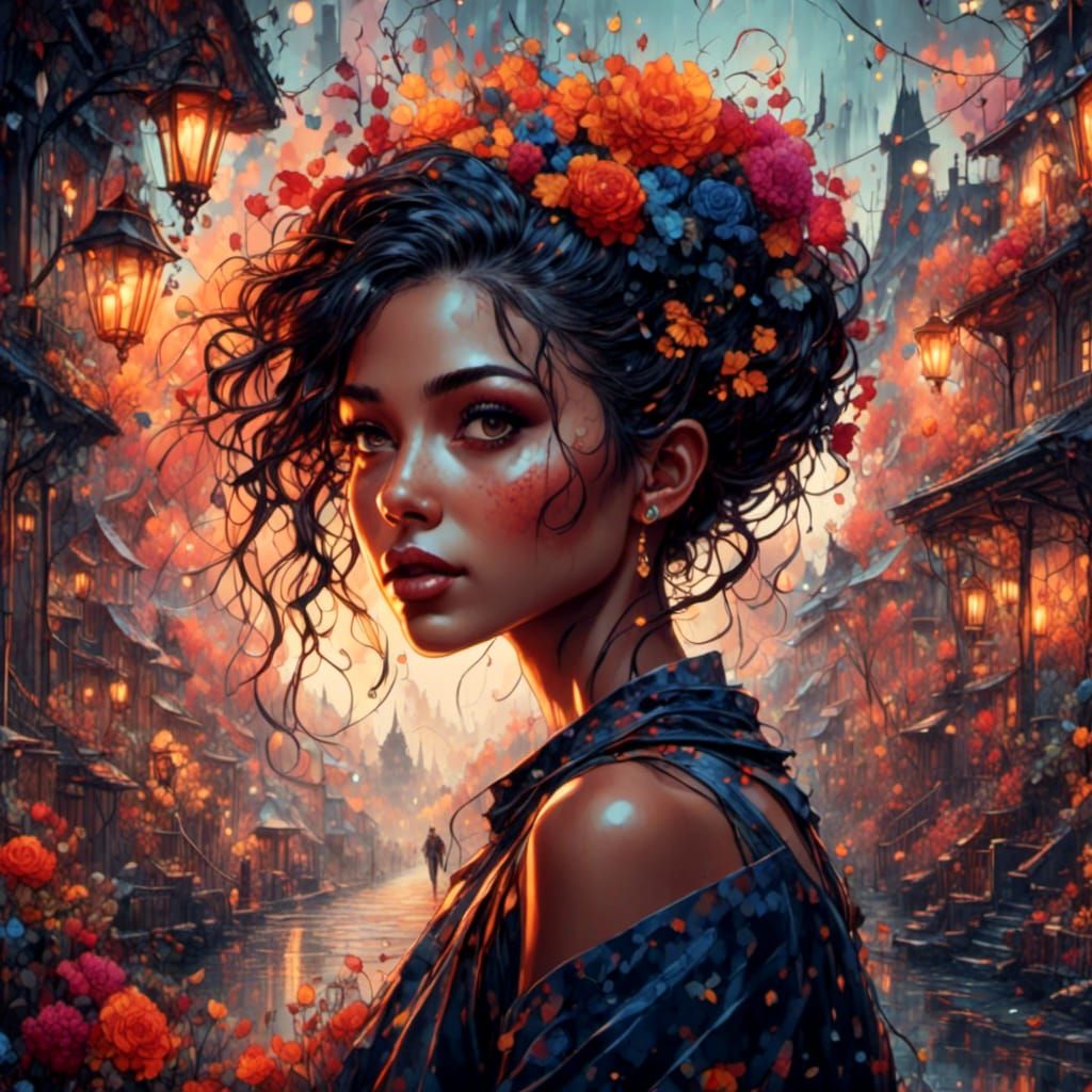 Expressing her Magic