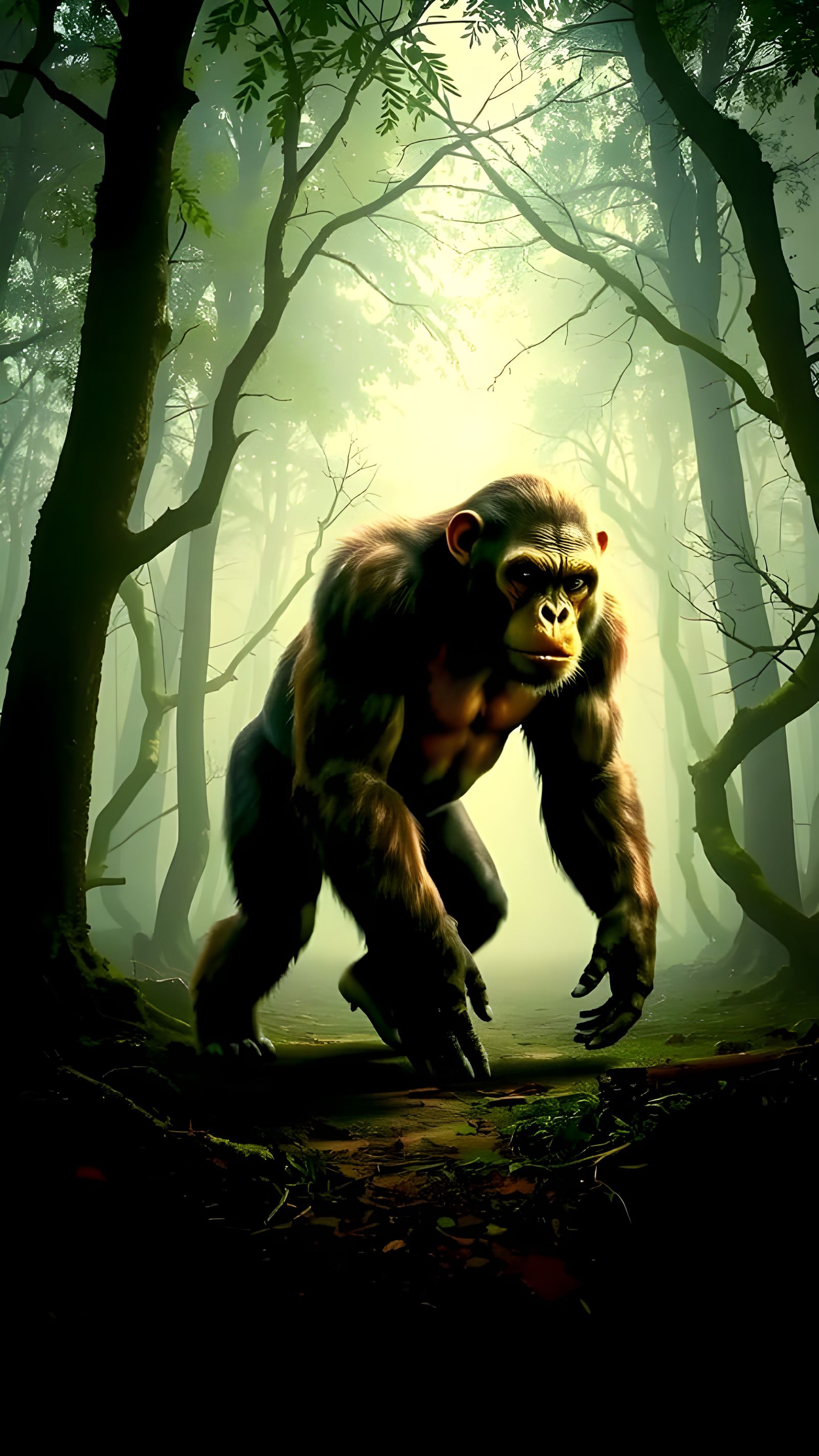 Gigantopithecus Render: A Digital Reconstruction