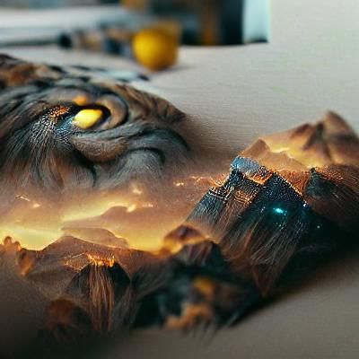 Detailed Matte Painting of Leo
