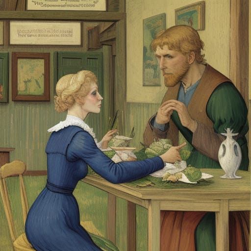 Hungry Rabbit Comic Book Art in Vibrant Comic Style