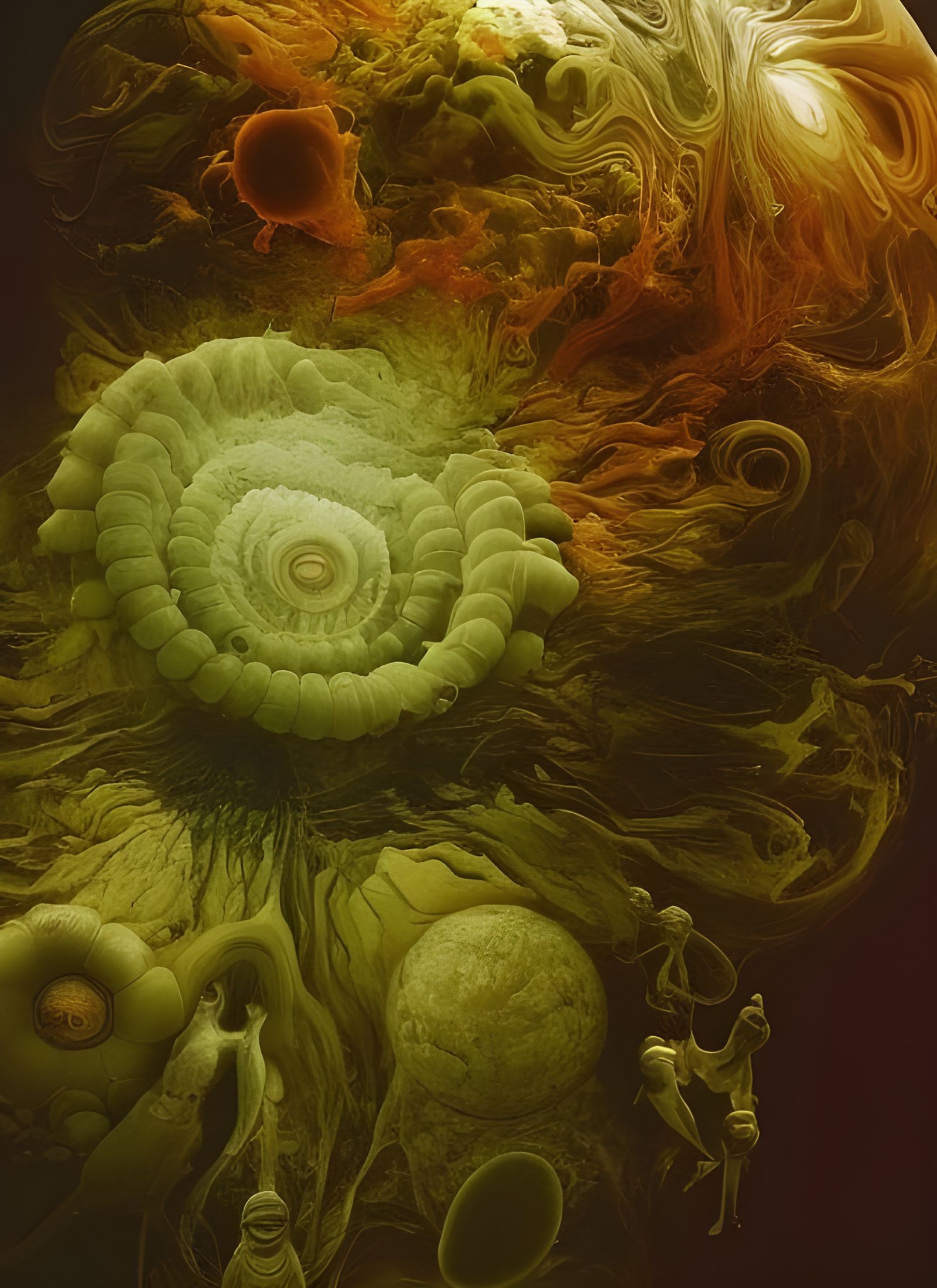 Abstract Mandelbulb Art: Vivid, Inspiring, and Exquisite
