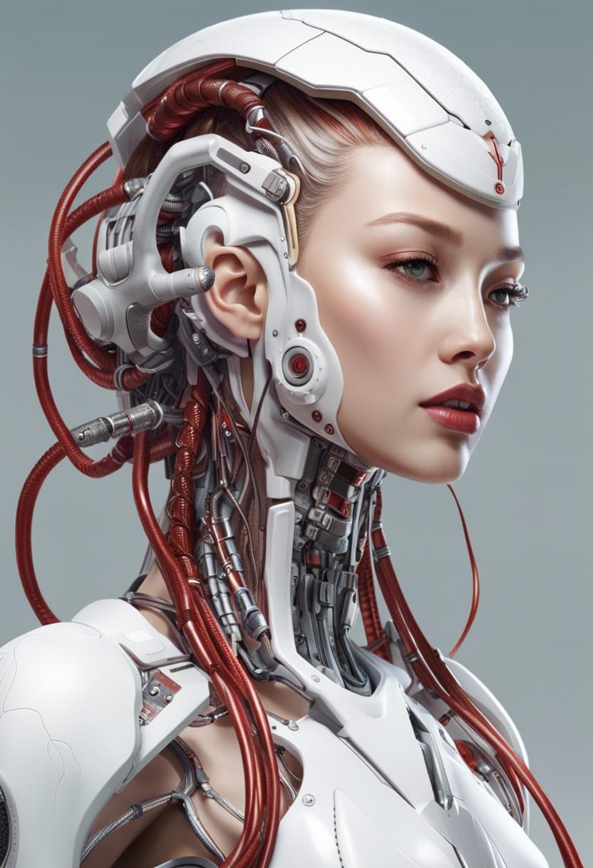 Orient Cyberpunk Cyborg