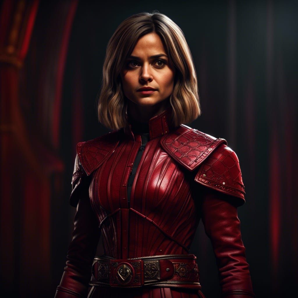 Jenna Coleman as Mord-Sith: Dark Fantasy Concept Art