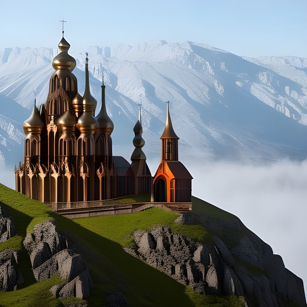 Gothic Orthodox Church of Obsidian and Silver