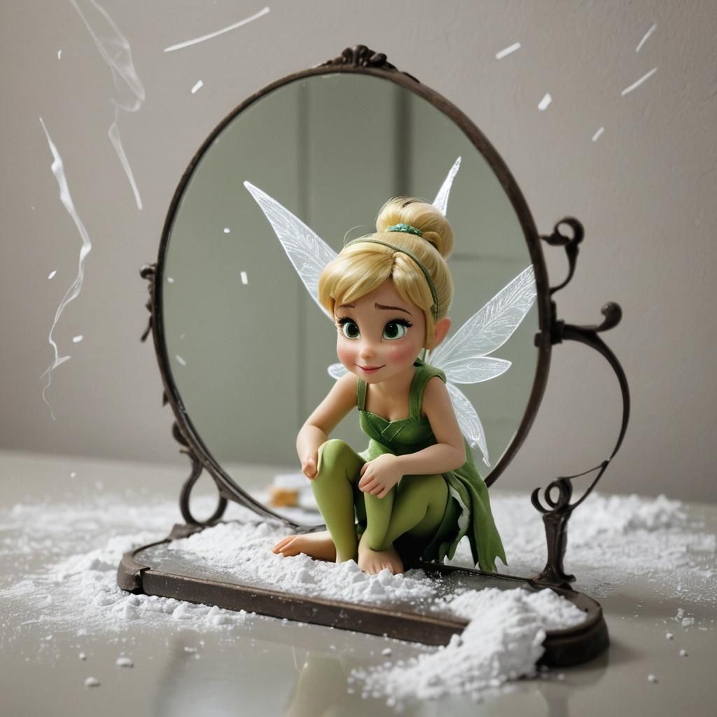 Tinkerbell and the Mirror's Reflection