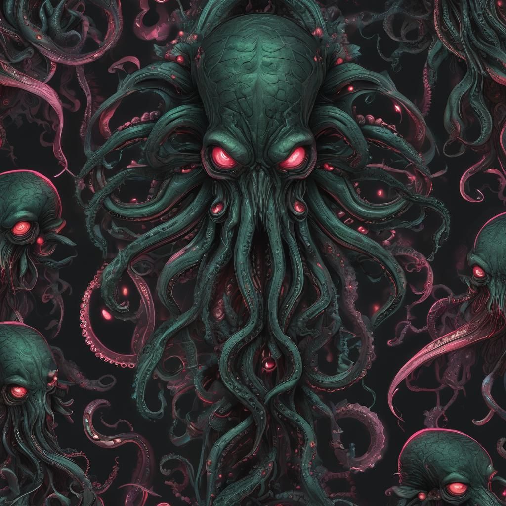 Neon Cthulhu: Giant Horror in Apocalyptic Doomsday