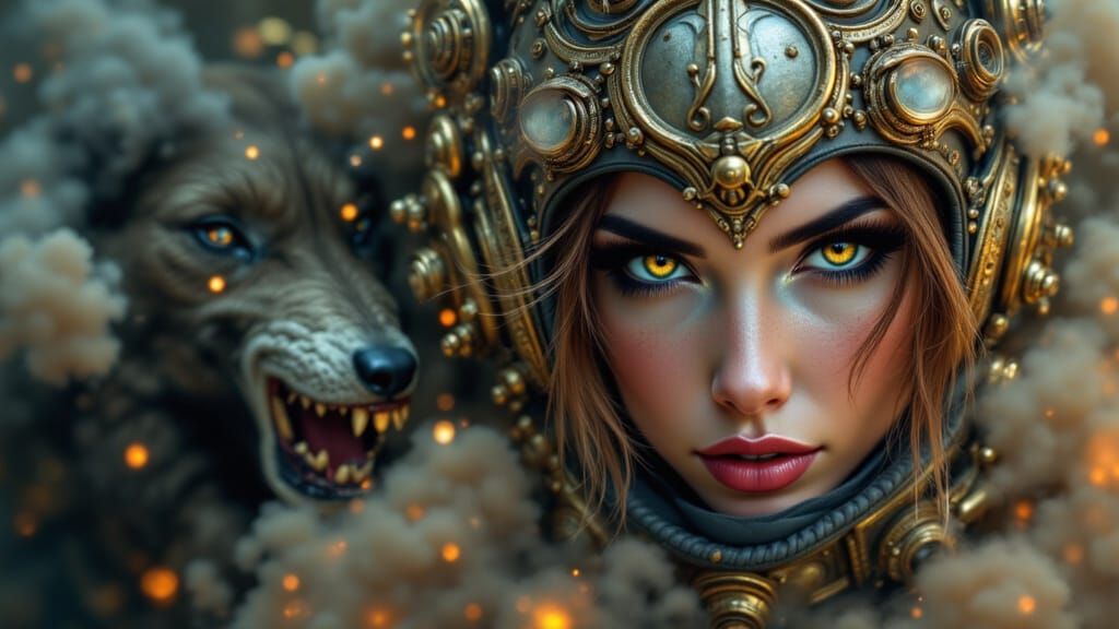 Space Templars Attacked by Werewolf Creatures