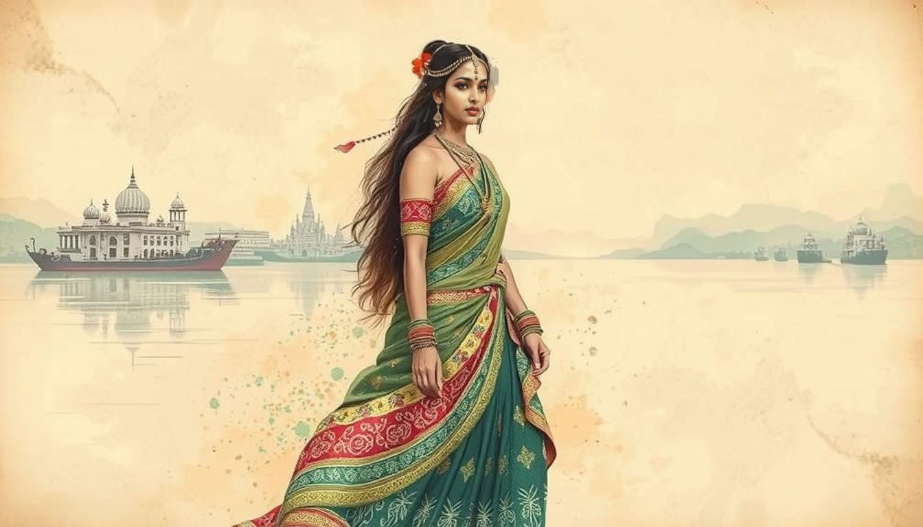 Elegance flows from whispers of forgotten lands