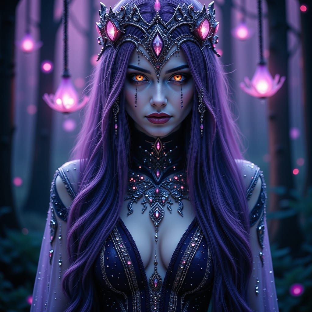 Fae Witch, Spirit of Nightsky in Cosmic Style