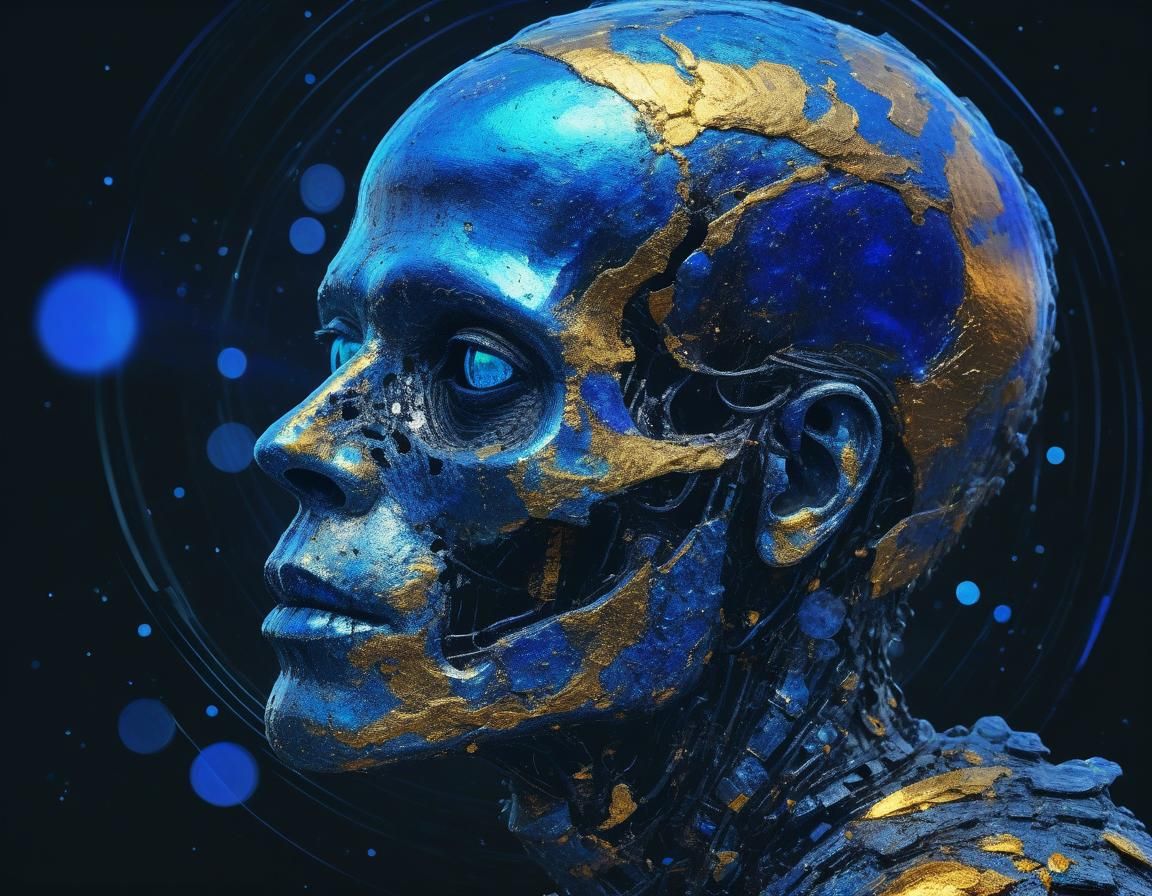 Ethereal Creatures in Abstract Surreal Art