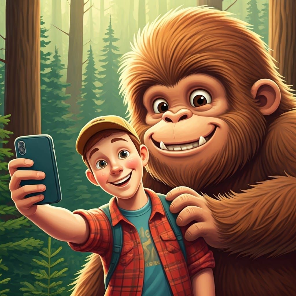 Bigfoot Photobomb