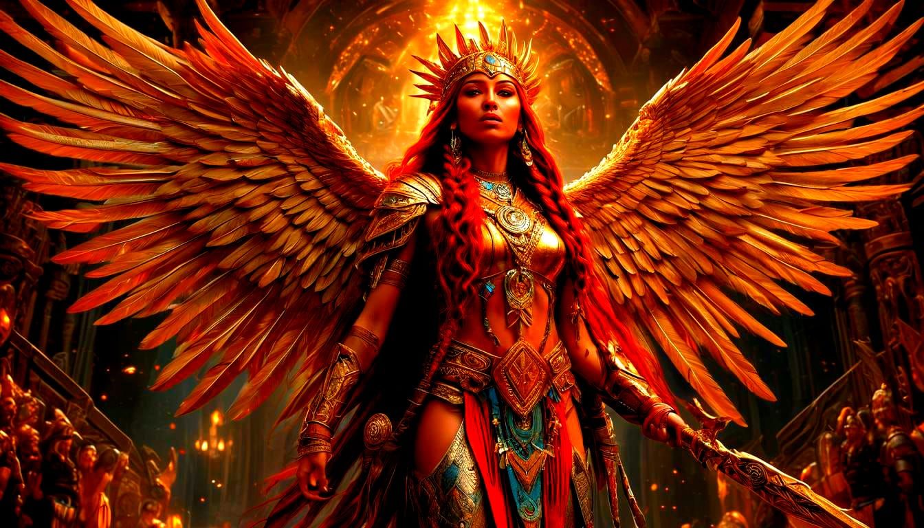 A Native American Indian Queen