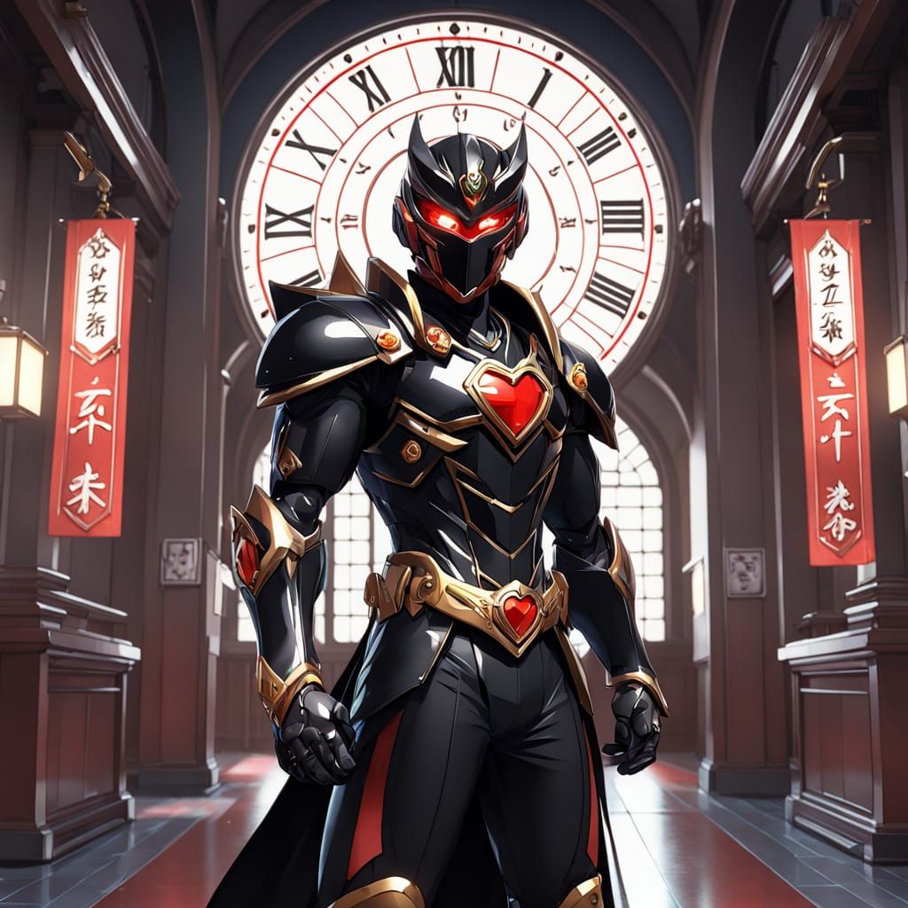 Indomitable Detective Poses Confidently in Hospital Hallway