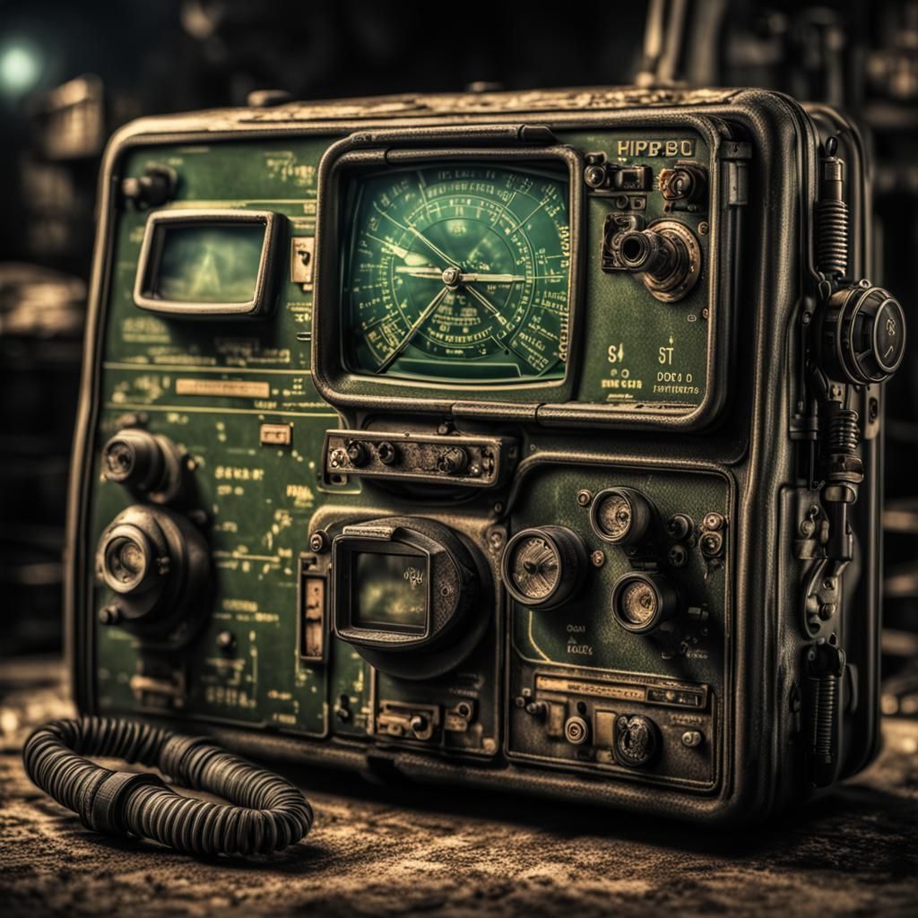 Hyperrealistic Pip-Boy 9000 Render in High Definition