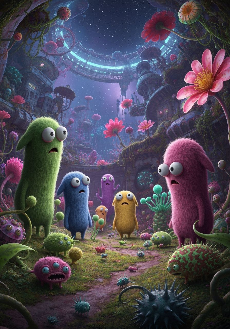 Bewildered Kerfluffles in a Space Arcology