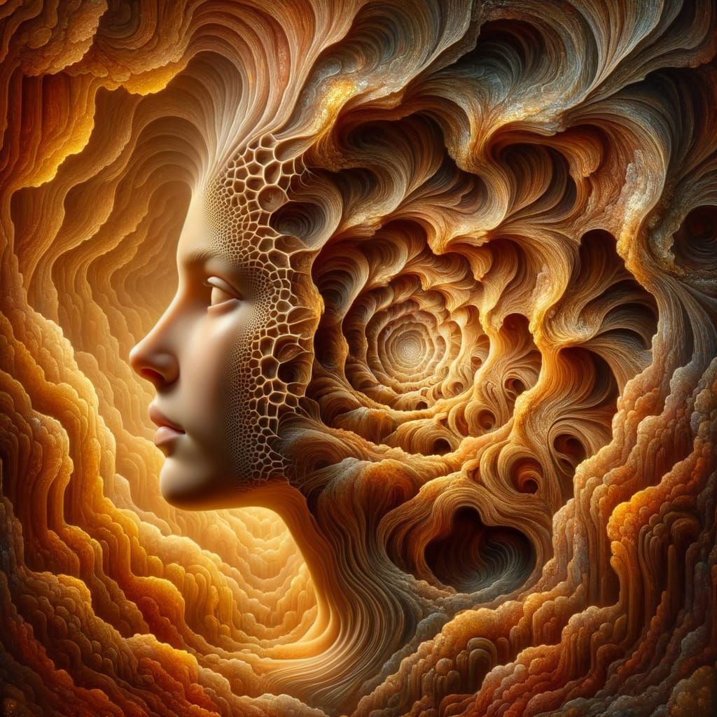 Woman's Portrait: Tranquil Exterior, Maze-like Interior