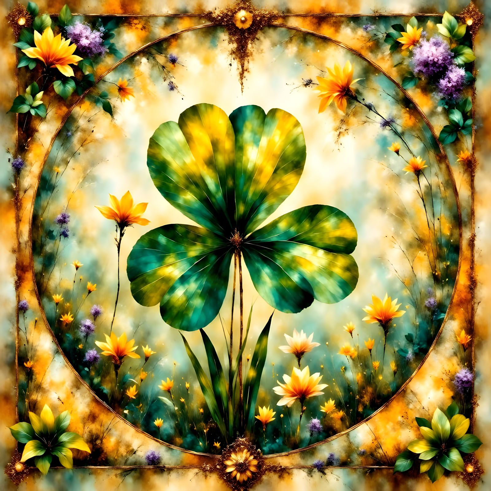 " The Irish Shamrock "