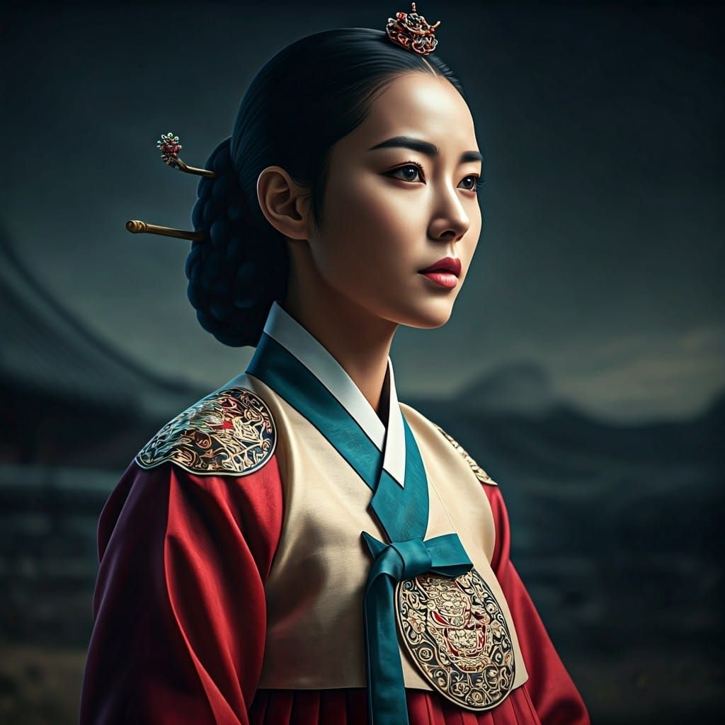 Ethereal Gameunjang Goddess of Fate on Jeju Island