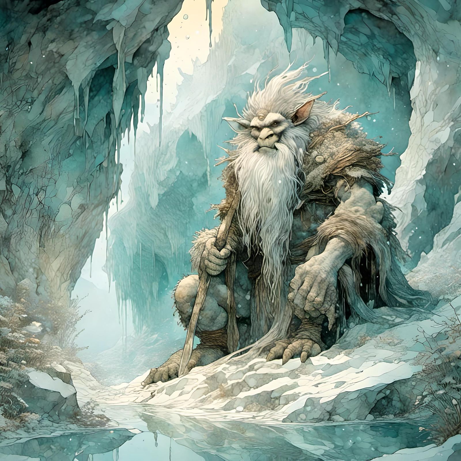 The Ice Troll's Lair