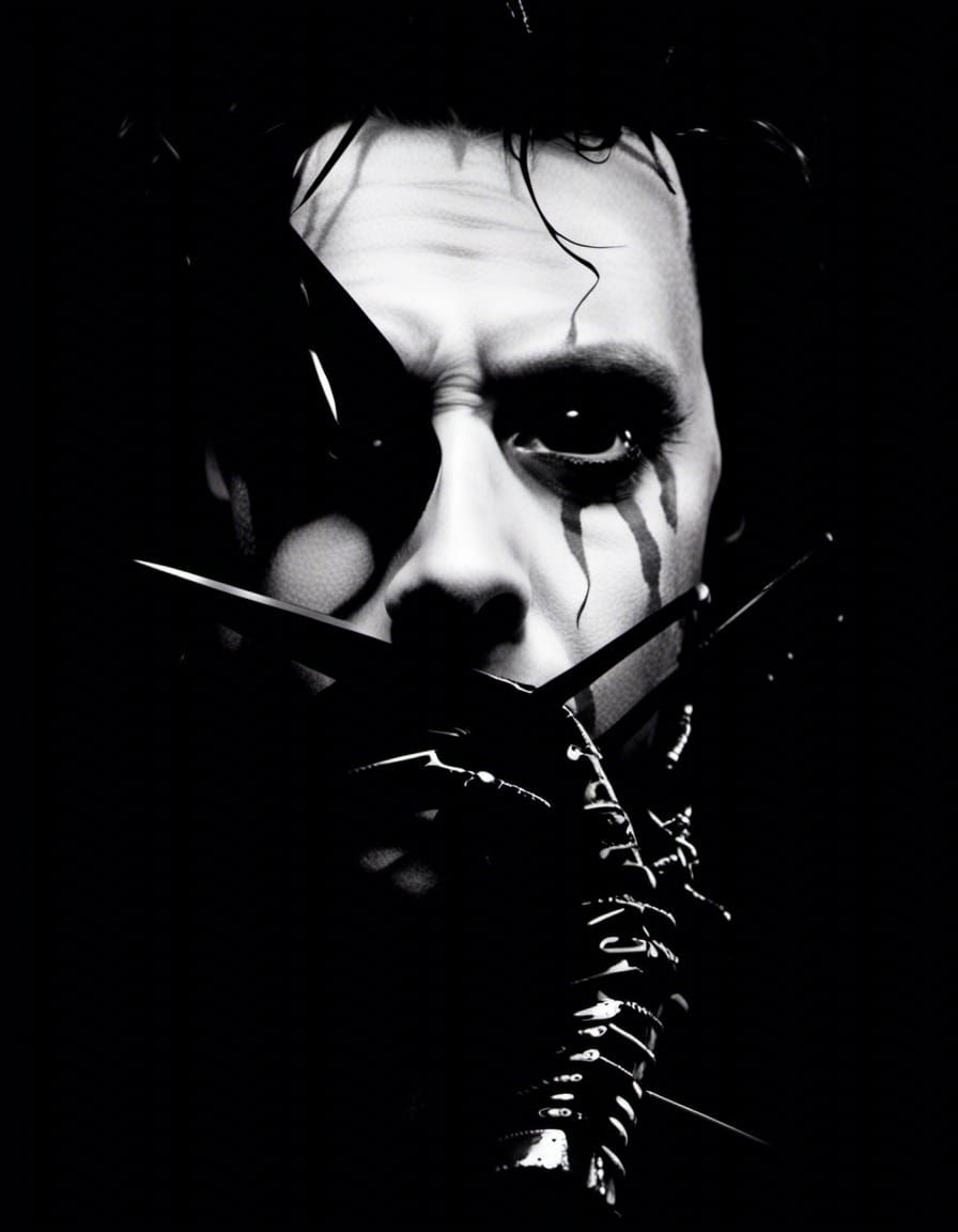 Edward Scissorhands Portrait