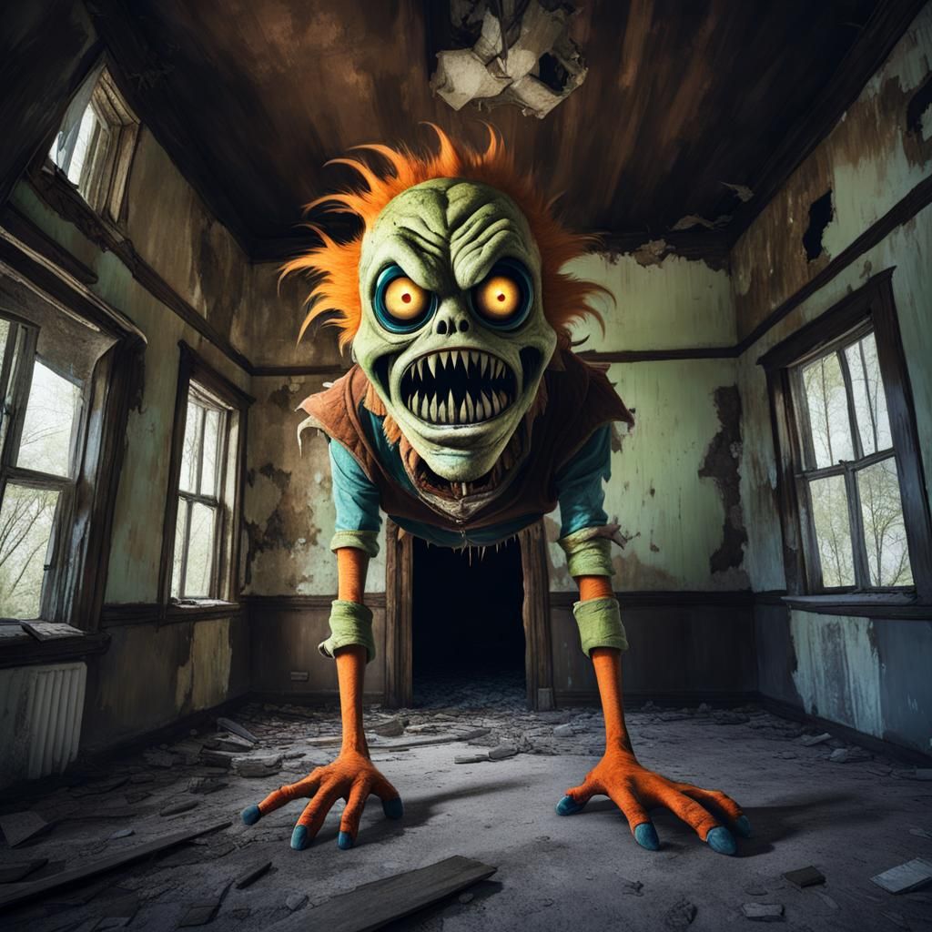 Dream Monster in Abandoned House