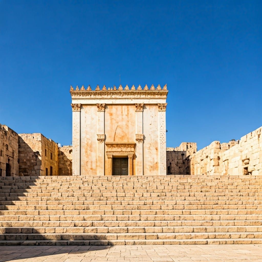 Ancient Jewish Temple in Jerusalem