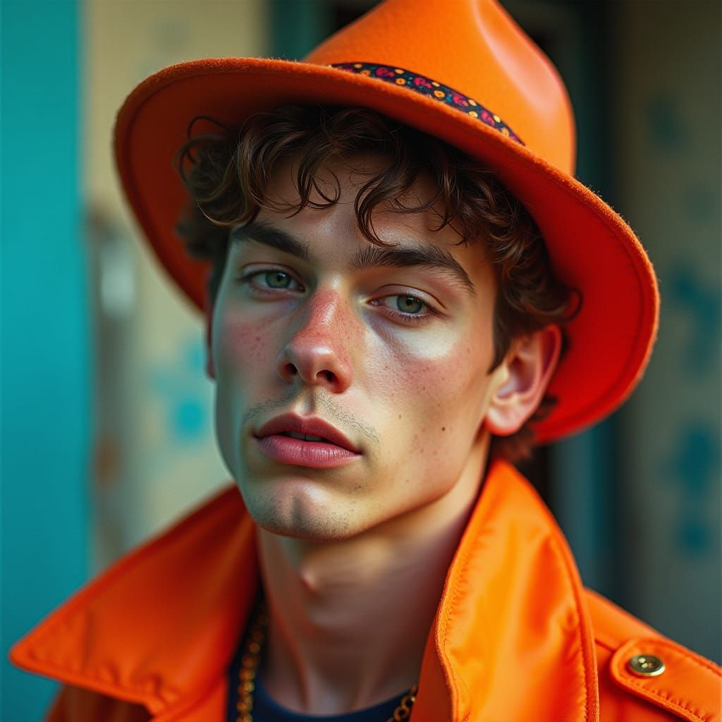 Halloween Portrait in Gritty Fashion Photography Style