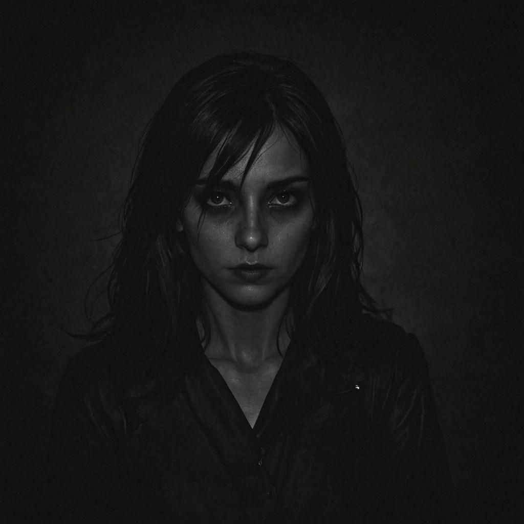 Grimdark Image in Chiaroscuro Style